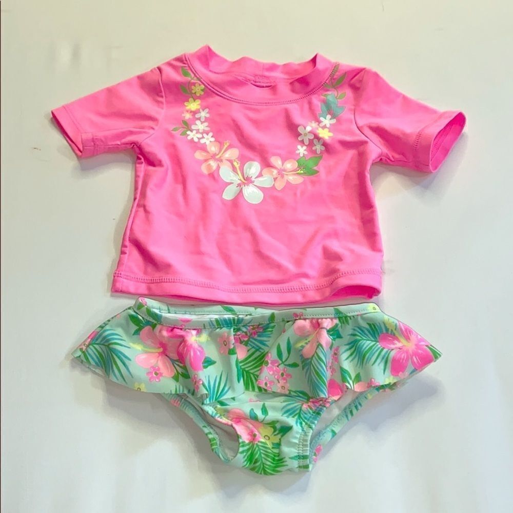 Carter’s 2pc Swimsuit 12 months Girls Tankini